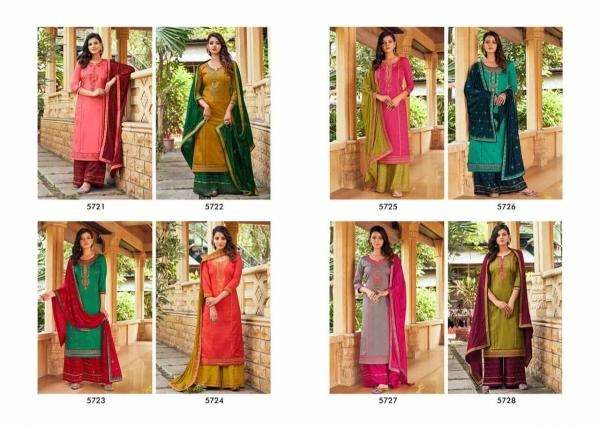 Kessi Safari 3 Latest Casual Wear Jam SIlk With Embroidery Work Top With Four Side less Dupatta Designer Dress Material Collection
